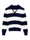 CAMISA POLO TRICOT COM BROCHE