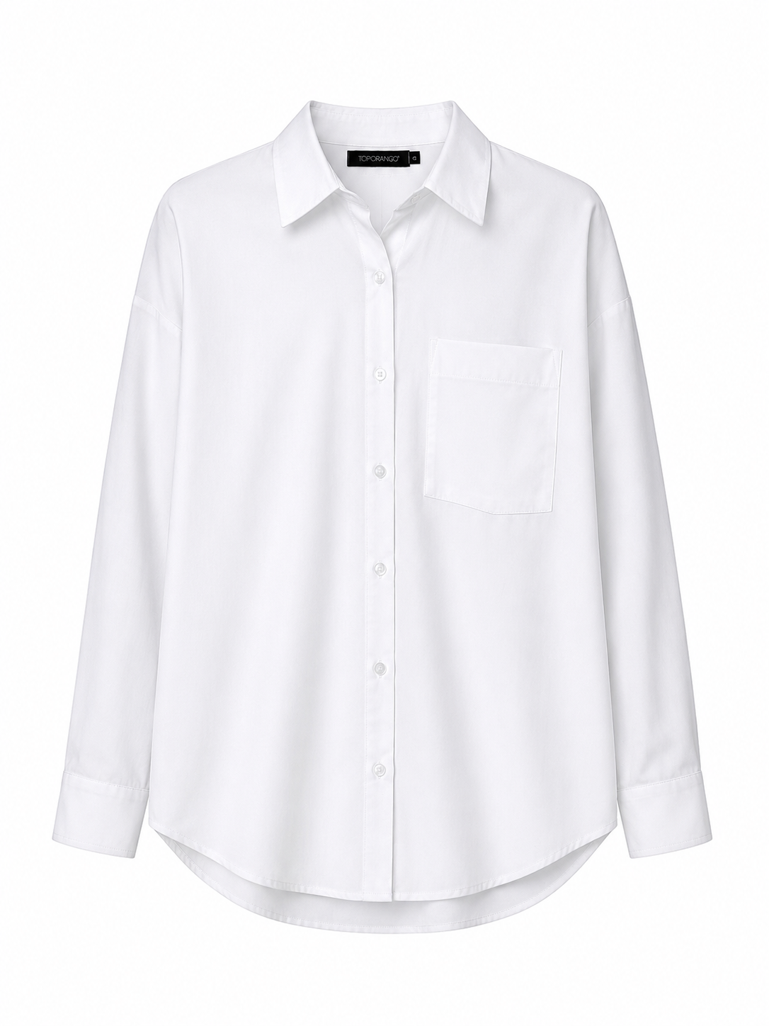 CAMISA DE BOTÃO ALGODÃO OVERSIZED
