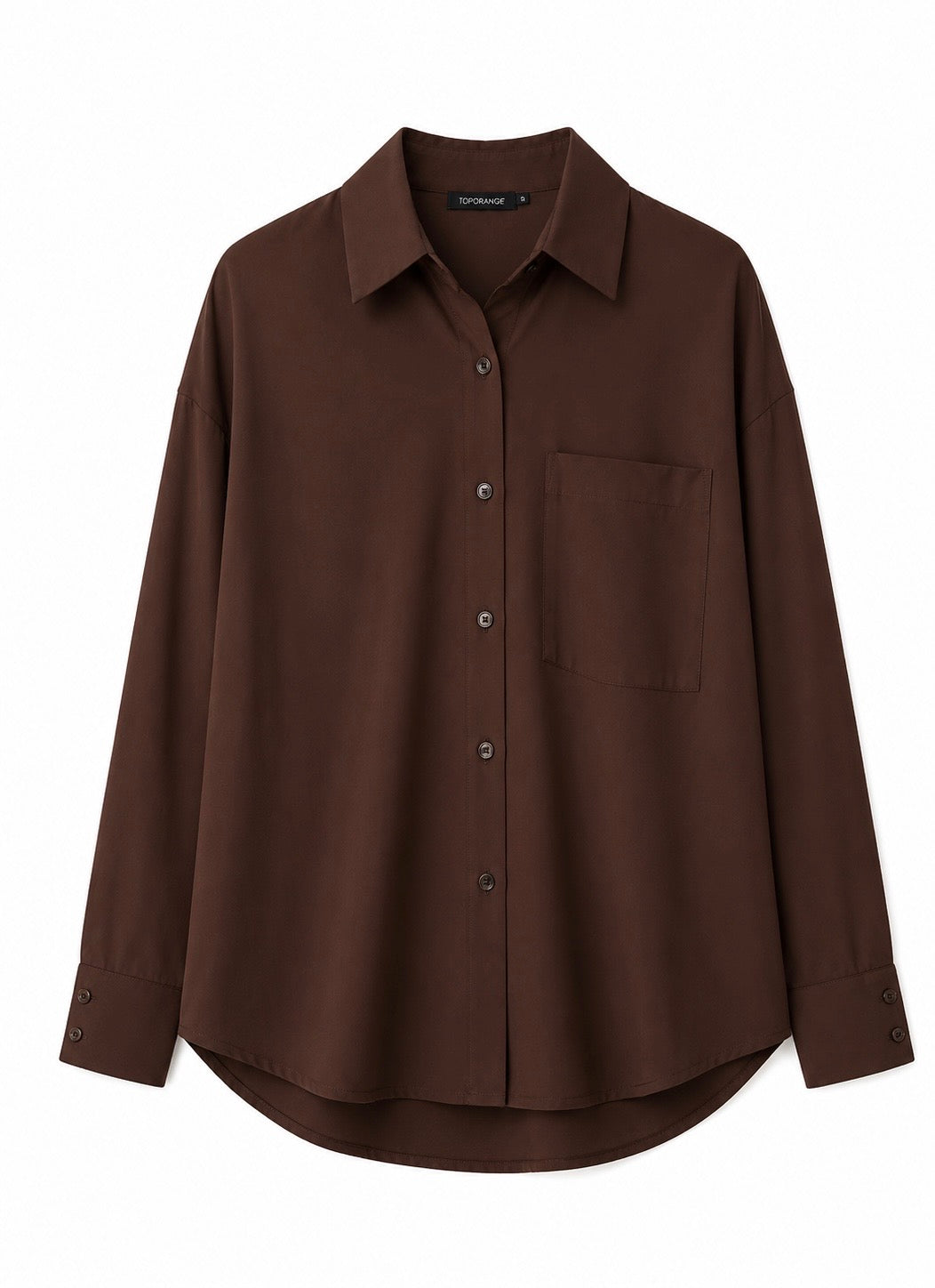 CAMISA DE BOTÃO ALGODÃO OVERSIZED