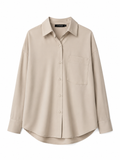 CAMISA DE BOTÃO ALGODÃO OVERSIZED