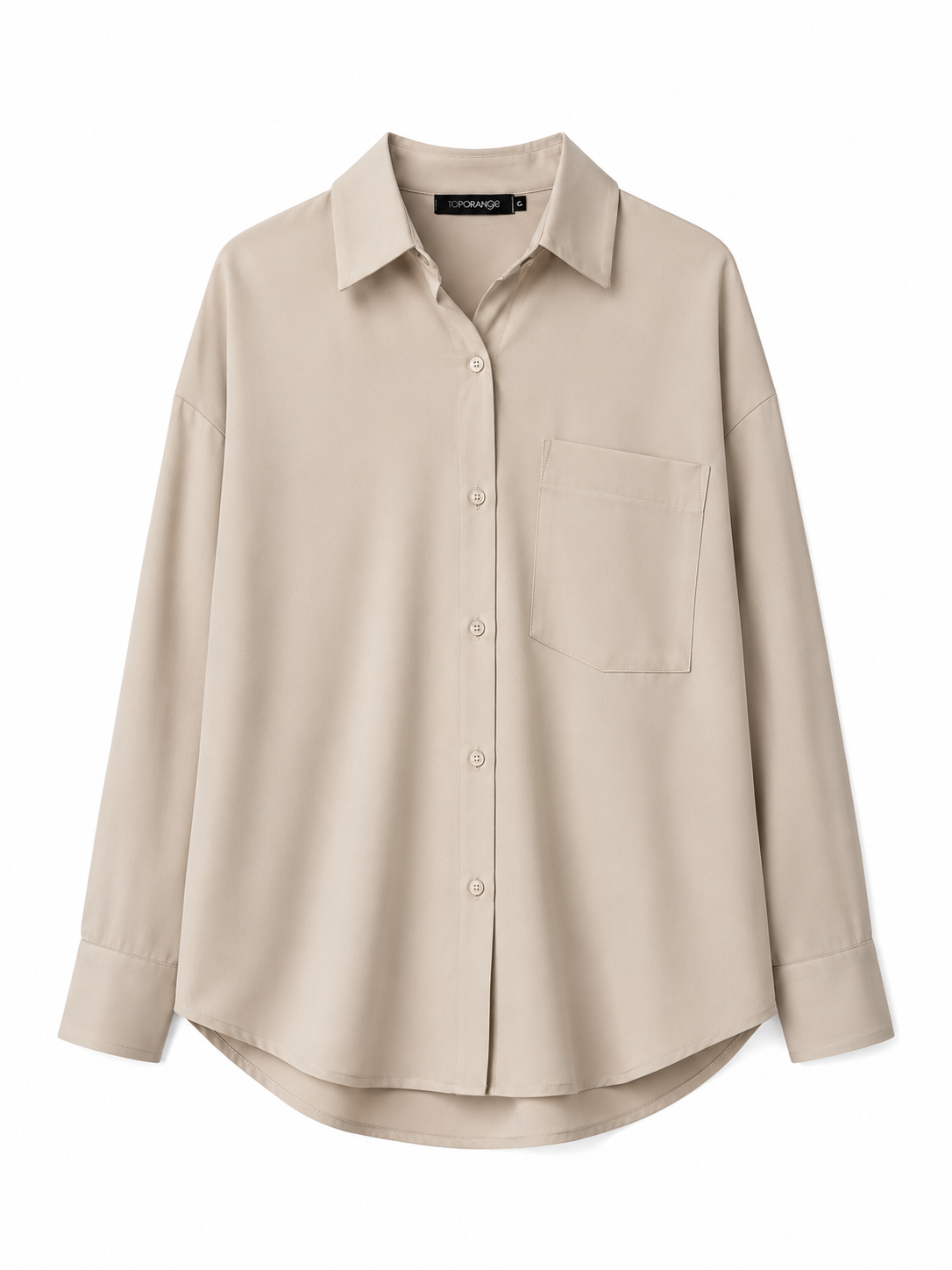 CAMISA DE BOTÃO ALGODÃO OVERSIZED