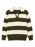 CAMISA POLO TRICOT COM BROCHE