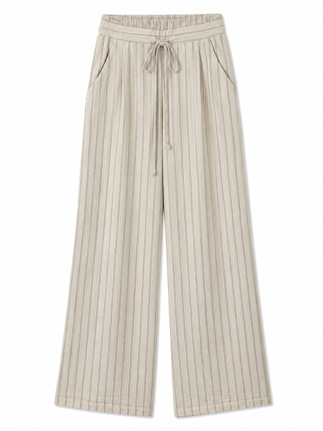 CALÇA AMPLA RISCA DE GIZ
