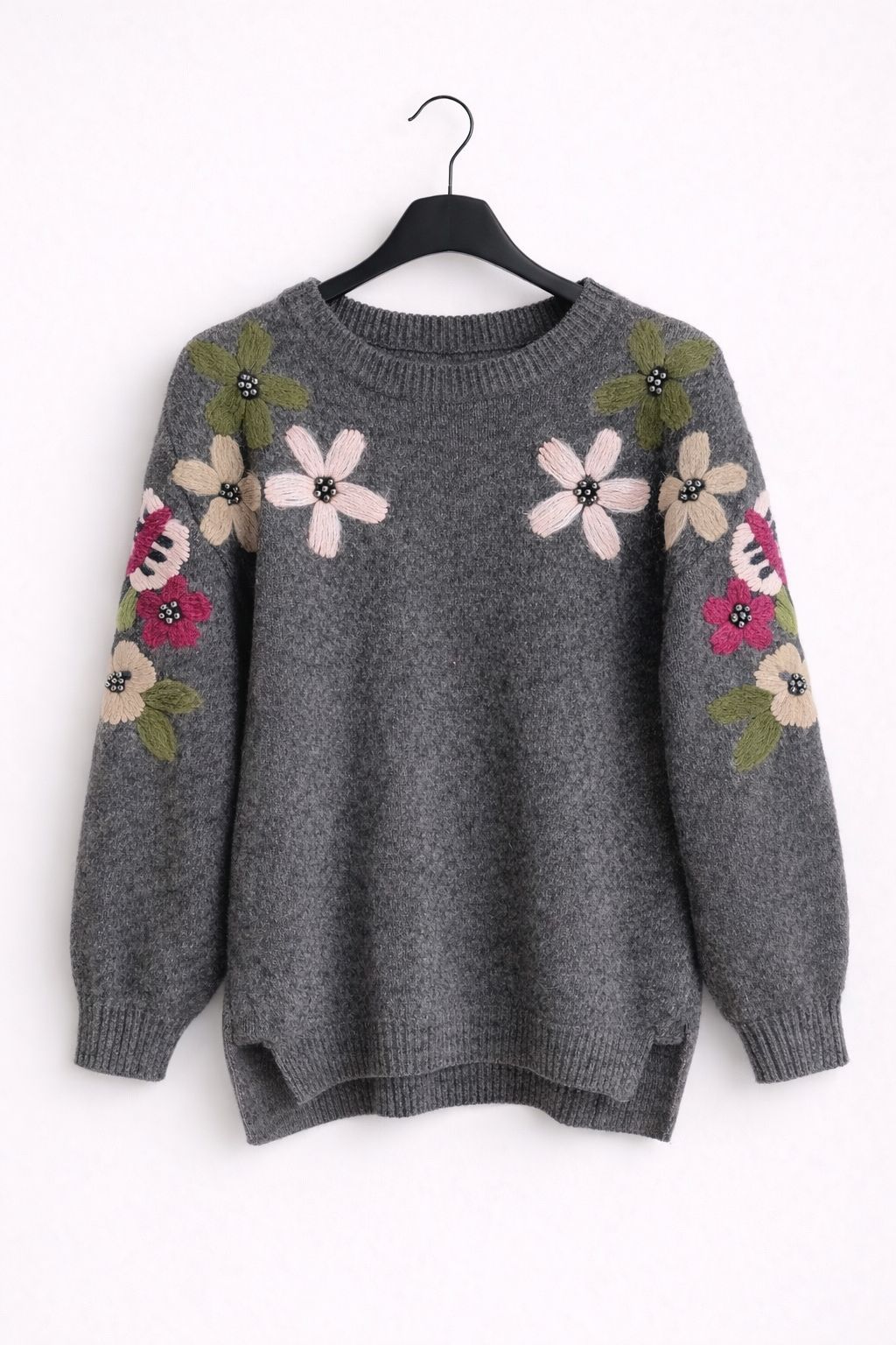 CAMISA TRICOT BORDADA
